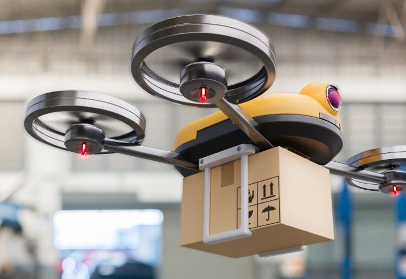 What is a drone- DELIVERY DRONES