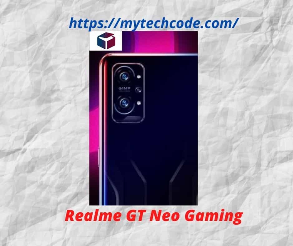 Realme GT Neo 5G- Best Gaming Phone
