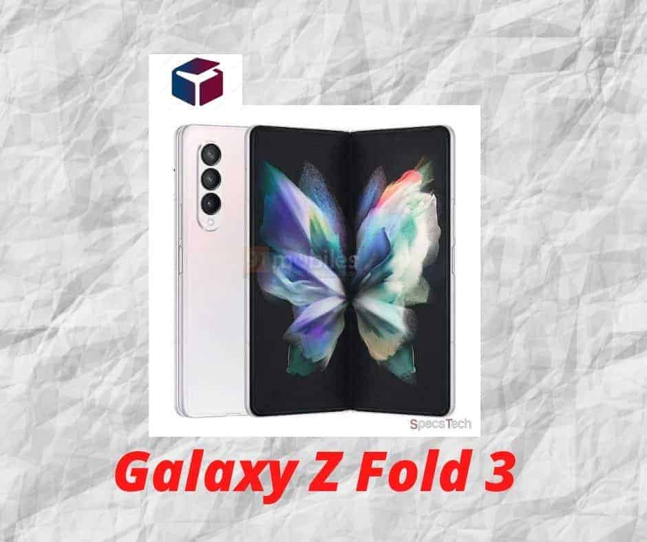 Samsung Galaxy Z Fold 3 display
